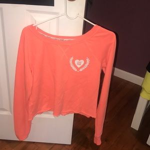 Pink sweatshirt EXTRA SMALL